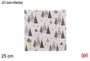 20 servilletas decorada navidad 2 capas 25cm-8