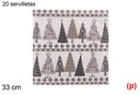 20 servilletas decorada navidad 2 capas 33cm-19