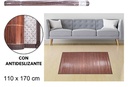 Alfombra bambu caoba 110x170cm