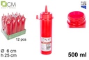 Bote ketchup 500ml plantico boca ancha