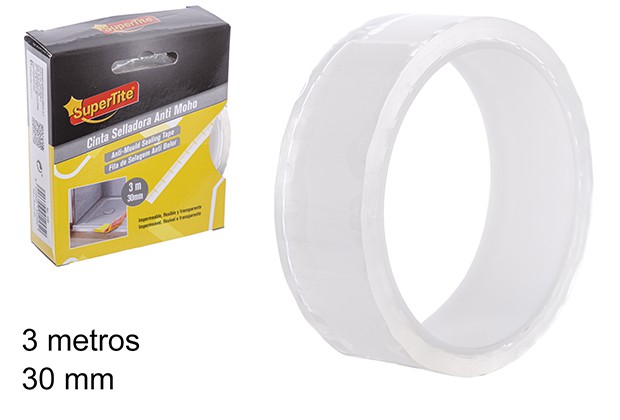 Cinta selladora antimoho 3mx30mm