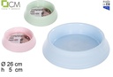 Comedero perro redondo colores pastel