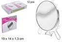 Espejo doble con aumento redondo 13cm