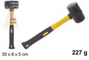 Mazo de goma 30cm 227gr