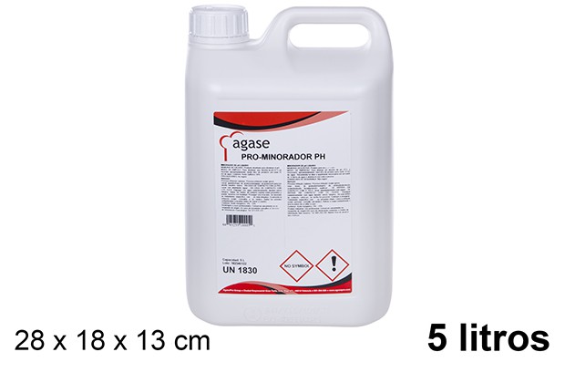 Minorador de ph liquido 5l