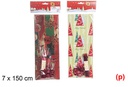 Set caja regalo decorada 70x150cm + roseton+liston