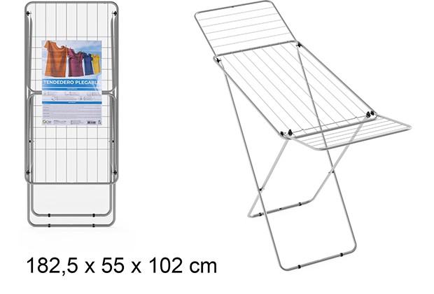 Tendedero plegable 20m