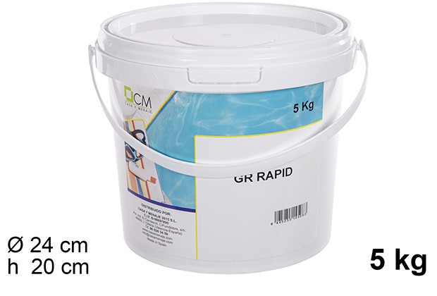 Cloro granulado efecto rapido 5kg