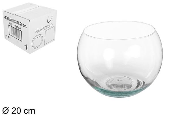 Pecera cristal 20 cm