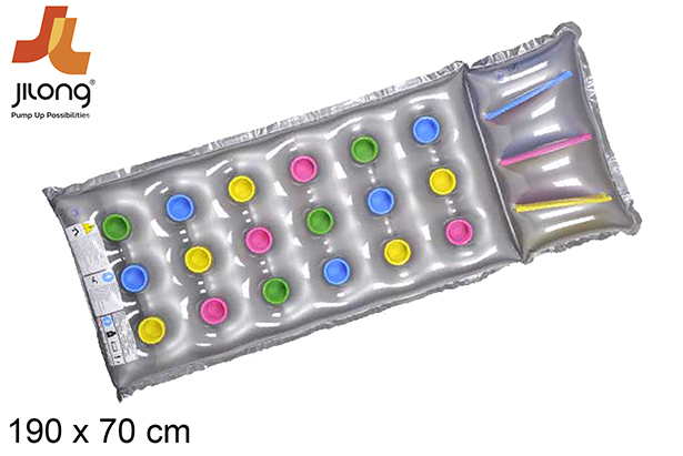 Inflatable mat 18 holes bag Jilong 190 cm
