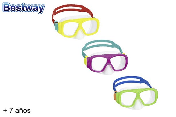 Gafas buceo niño colores surtidos + 7 años