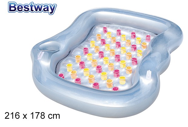 Materasso gonfiabile doppio Designer 216x178 cm