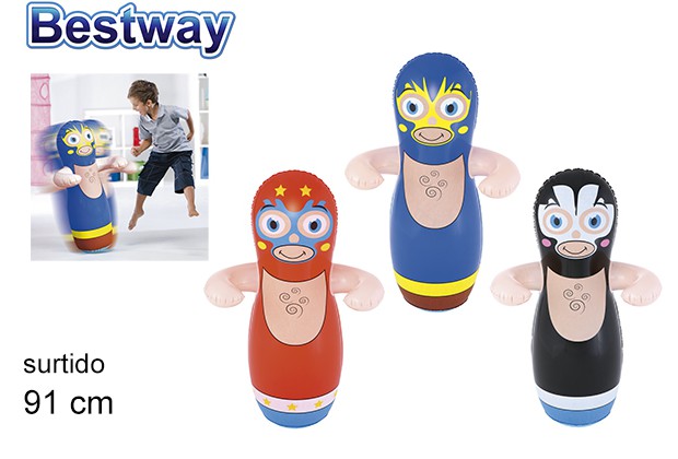 Inflatable punching bag for children 91 cm