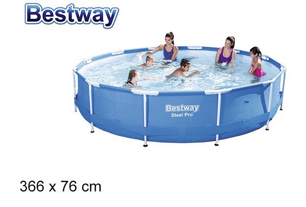 Piscina Steel Pro 366x76 cm