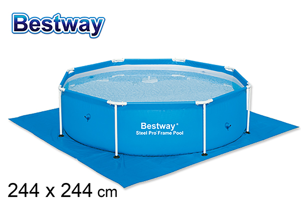 Sol de protection pour piscine boîte bw 244 cm
