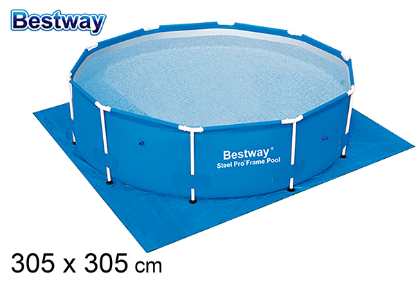 Suelo protector piscina caja bw 305 cm