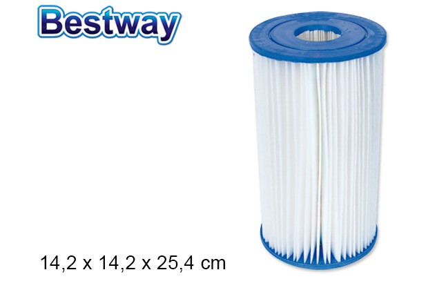 Cartuccia filtrante borsa bw 14,2x25,4 cm