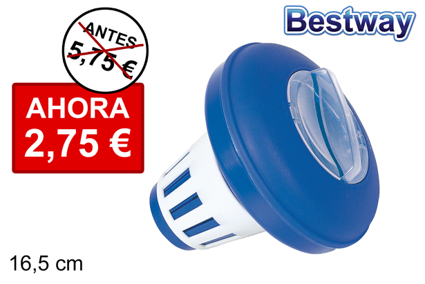 Dispensador de tabletas de cloro 16,5 cm