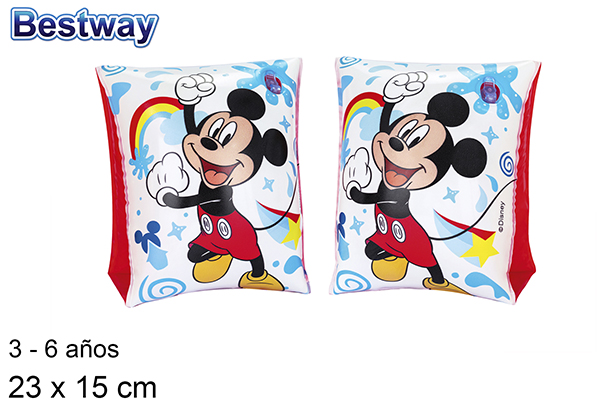 Manguitos hinchables Mickey y Minnie surtido bw