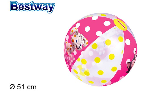 Inflatable beach ball Minnie 51 cm