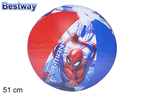 [200426] Balón playa hinchable Spiderman 51 cm