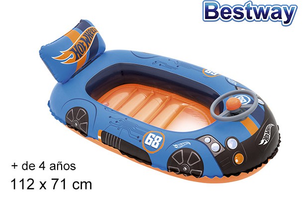 Barca Hotwheels Speed + 4 años 112x71 cm