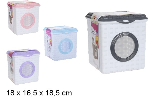 Plastic box for detergent