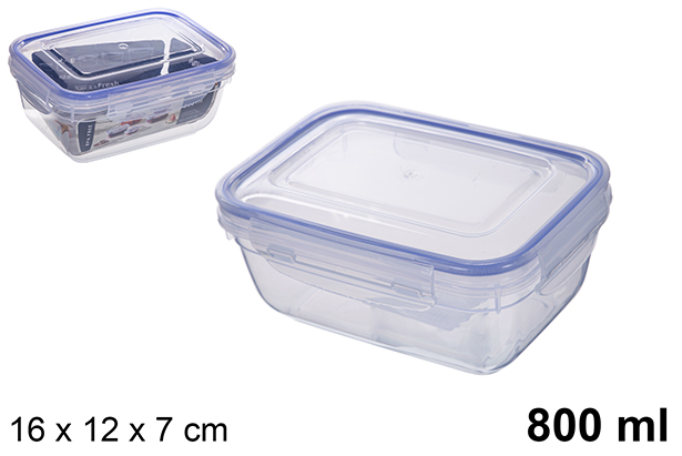 Boîte à lunch hermétique carrée Seal 800 ml