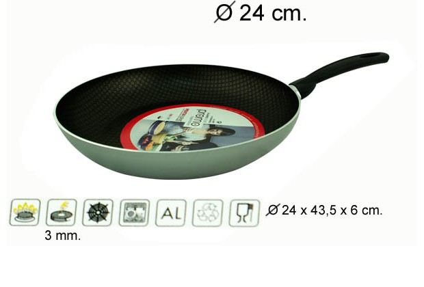 Padella d'argento 24 cm