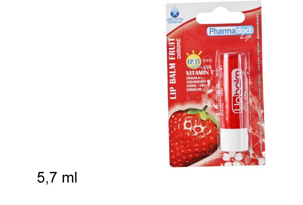 Bálsamo labial de morango