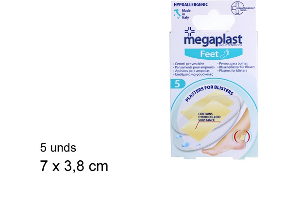 [200566] Pack 5 ampoule hydro colloidal patches