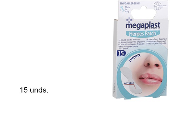Pack 15 cold sore patches