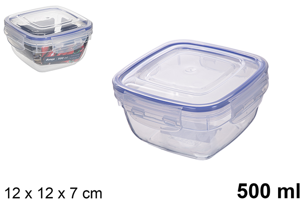 Contenitore per alimenti ermetico quadrato Seal 500 ml