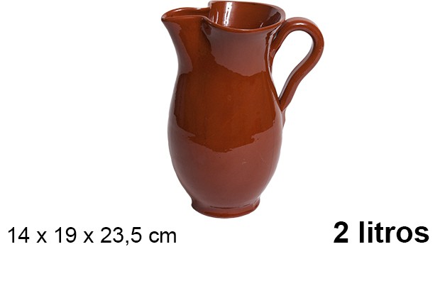 Jarra barro 2 l.