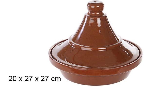 Tajine barro diámetro 27 cm