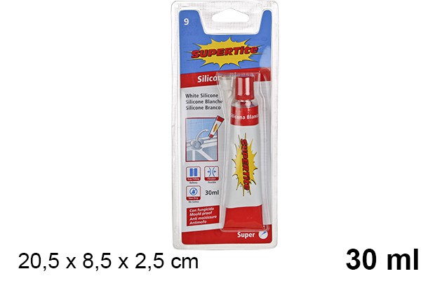 [201197] Silicone blanc Supertite 30 ml