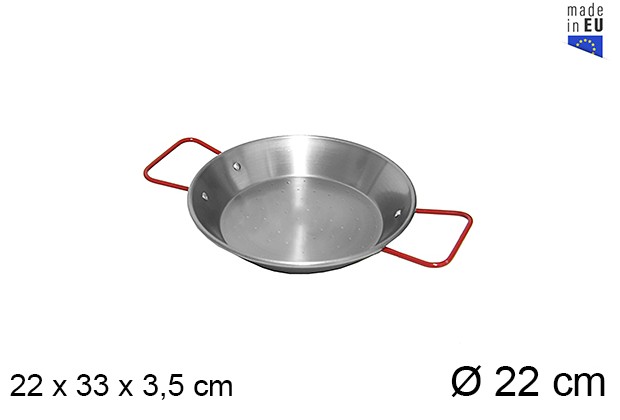 Paella polida 22 cm - La ideal -