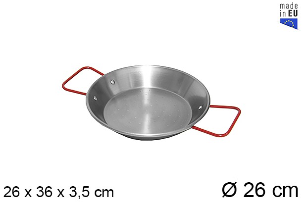 Polished paella 26 cm - La ideal -