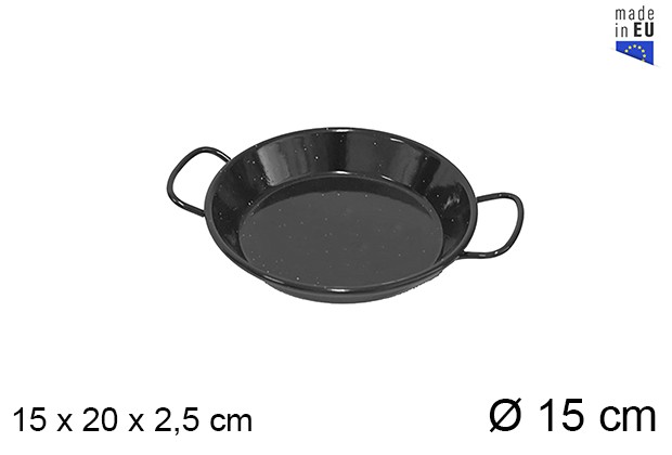 Paella smaltata 15 cm - La ideal -