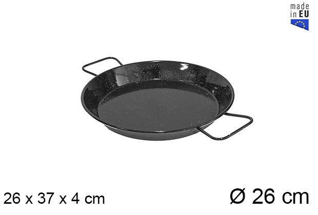Paella smaltata 26 cm - La ideal -