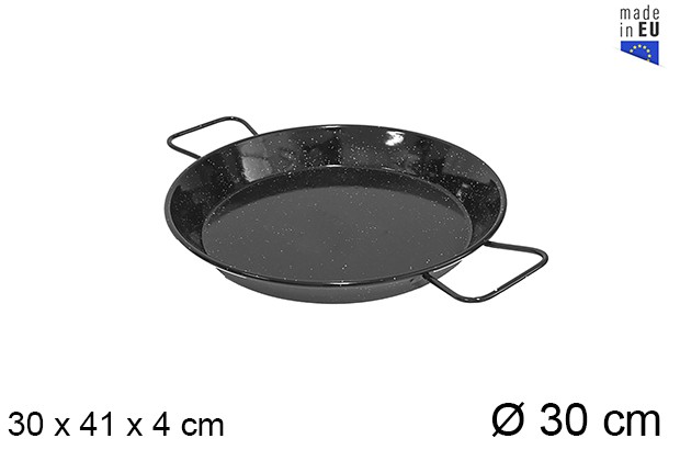 Paella esmaltada 30 cm - La ideal -
