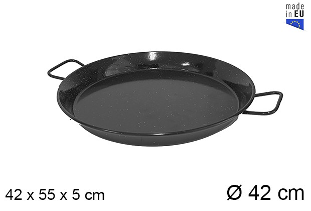 Paella esmaltada 42 cm - La ideal -