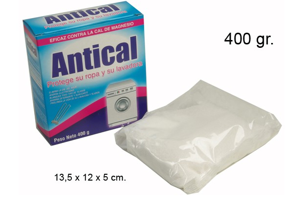 Poudre anticalcaire lave-linge 400 gr.