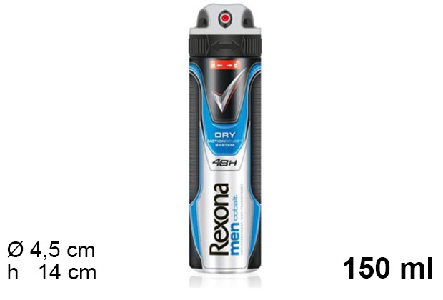 Rexona deo spray 150ml dry cobalt