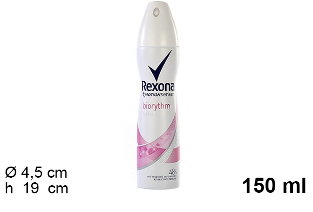 Rexona deo spray 150ml biorythm