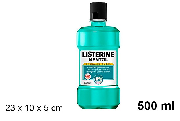 [201949] Bain de bouche mentholé Listerine 500 ml