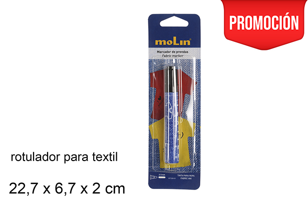 [202039] Blister 1 marqueur permanent textile