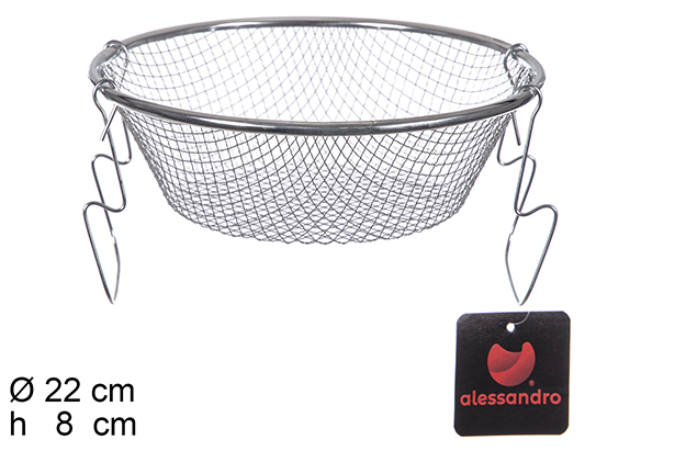 Cesto acero inoxidable para freír 22 cm