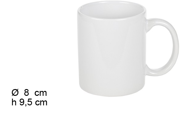 White ceramic mug 310 ml
