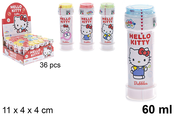 [202592] FRASCO BOLHAS DE SABÇO HELLO KITTY 60ML
